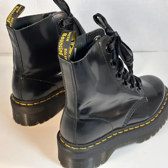 Dr.Martens Combat Boots L-8 - Picture 4 of 16